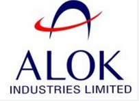 Alok Industries Limited textile stock logo