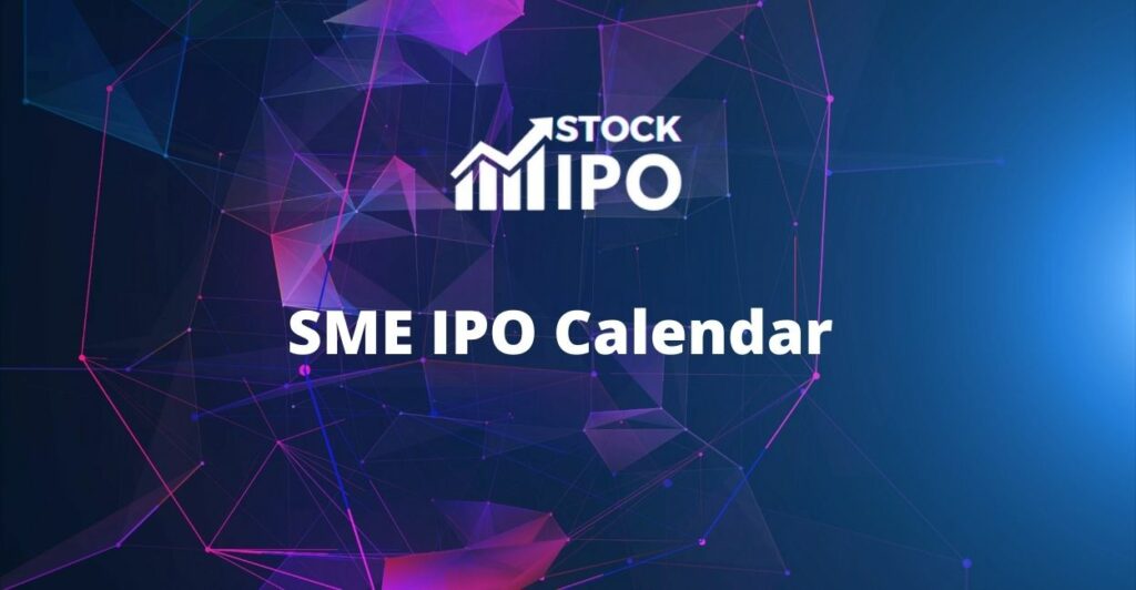 SME IPO Calendar