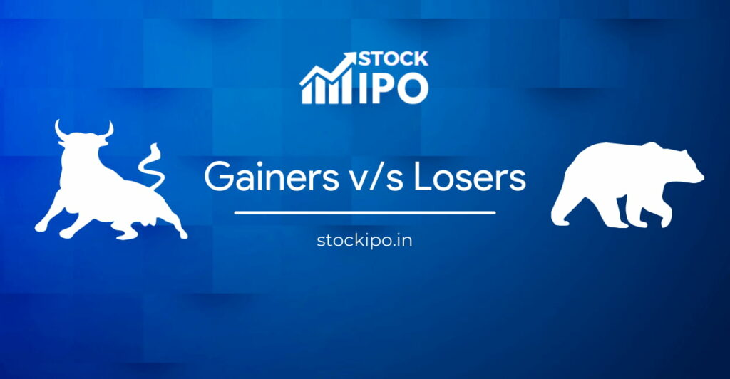 stock gainers and loosers