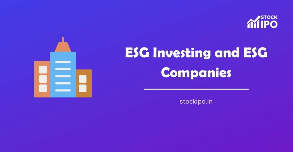 esg investing and companies